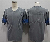 Nike Lions Blank Gray Vapor Untouchable Limited Jersey,baseball caps,new era cap wholesale,wholesale hats